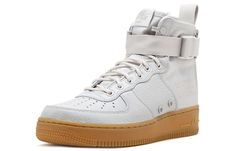 Nike Womens WMNS SF AF1 Mid Vast Grey AA3966-005 Af1 Mid, Nike Sf Air Force 1, Nike Sf, Air Force 1 Mid, Nike Womens, Air Force 1, Air Force, Nike Women, Force