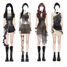 Friends Clothing, Kpop Shifting, Kpop Fits, Dance Outfit, Black Roses, Fit Board Workouts, Friend Outfits, Red Dragon, Stage Outfits