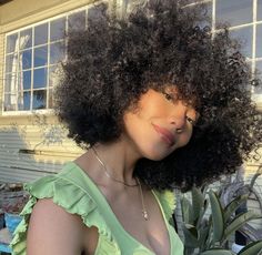 Lisa Asano, Beautiful Natural Curly Hair, Black Femininity Aesthetic, Femininity Aesthetic, Hair Stayl, Hippie Grunge, Braid Out, Afro Girl