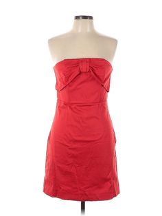 H&M Cocktail Dress Size: 10 Red Dresses - used. 97% COTTON, 3% ELASTANE, Mini, Strapless, Short, Sleeveless | H&M Cocktail Dress: Red Dresses - Size 10 Cocktail Dress Red, Red Cocktail, Red Cocktail Dress, Red Dresses, Dress Red, Red Dress, Cocktail Dress, Women Handbags, H&m