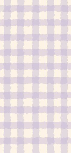 a white and purple checkered pattern with small dots