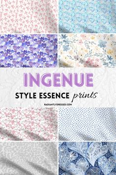 Curious about how to capture a youthful, delicate charm in your wardrobe? Discover the Ingenue style essence, where innocence meets playful femininity. This guide delves into the key traits, color palettes, fabrics, + silhouettes that define the Ingenue essence. Learn if this style resonates with you, explore outfit ideas, + see how Ingenue blends with other style essences. Perfect for those seeking to express a gentle, timeless beauty through soft colors, dainty details, + graceful lines. Ingenue Clothing Style, Innocent Style Outfits, Ingenue Winter Outfits, Ethereal Ingenue Style, Ingenue Style Essence, Ingenue Aesthetic, Ingenue Classic, Radiantly Dressed