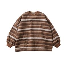 Machine wash and hang dry for optimal quality. Sizes usually run smaller than USA sizing, we recommend to size up once for correct sizing. Contact us for additional concerns. Fall Outfit Men, Vintage Striped Sweater, Tie Dye Jackets, Woolen Sweater, Brown Sweatshirt, Lazy Style, Waffle Sweater, Denim Shirt With Jeans, Woolen Sweaters