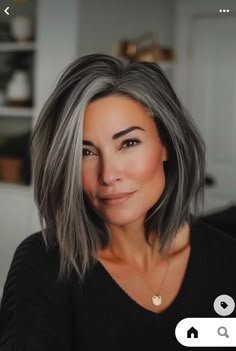 Grey Hair Inspiration, Salt And Pepper Hair, Transition To Gray Hair, Grey Hair Color, Grey Hair, Hair Transformation