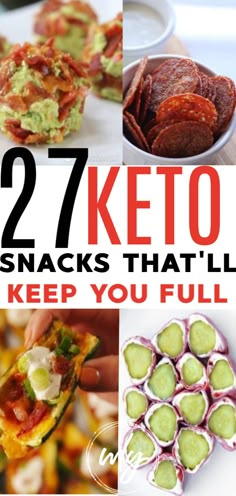 keto snacks that'll keep you full