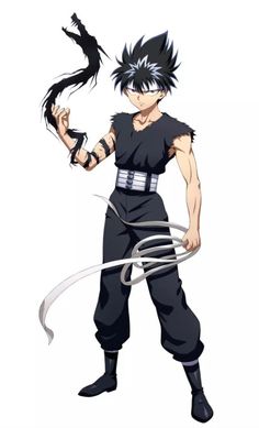 Hiei Dragon Of The Darkness Flame, Hiei Yu Yu Hakusho Manga, Yu Yu Hakusho Drawing, Hiei Tattoo, Yu Yu Hakusho Art, Hiei Yu Yu Hakusho, Yu Yu Hakusho Hiei, Ghost Fighter, Yu Yu Hakusho Anime