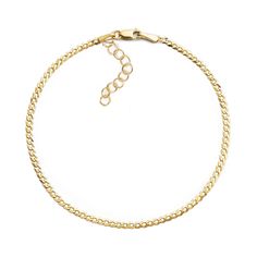 Combine sleek masculinity and petite allure with this Italian Cuban chain! Its intricate design looks phenomenal layered with other anklets, or try it solo. Thick layer of 14K Gold over Sterling Silver Italian Cuban Chain, width 3mm Hypoallergenic, lead and nickel free Length: 9-10.5in (23-26cm) Lobster clasp closure Handcrafted in NYC #ANK075 Minimal Anklet, Knots Jewelry, Jewelry Gift Guide, Moms Bracelet, Choker Pendant, Studded Necklace, Gold Statement Ring, Climber Earrings, Nose Jewelry