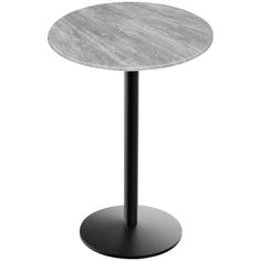 This Holland Bar Stool EuroSlim 36" round indoor / outdoor bar height table with round base is a great way to add a practical seating option to your indoor or outdoor dining space while delivering an attractive presentation and a memorable dining experience. The center of each EuroSlim table top exhibits an 11/16" thickness, while its outer lip features a 1 3/8" thickness. Its sleek, slim profile offers durability and resilience. The 36" round table top is constructed from a premium composite ma Outdoor Bar Height Table, Indoor Outdoor Bar, Outdoor Dining Spaces, Bar Height Table, Round Table Top, Height Table, Bar Height, Outdoor Bar, Dining Space