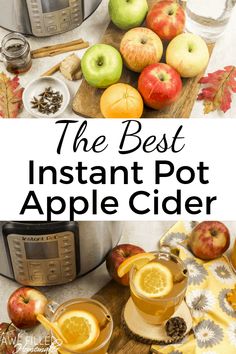 the best instant pot apple cider recipe