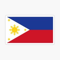 the flag of philippines sticker