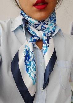 Scarf Casual, Hermes Scarf, Cooler Look