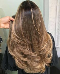 50 NEW Long Haircuts and Long Hairstyles with Layers for 2022 Blond Cenușiu, Trend Ideas, Chocolate Brown Hair Color, Hair Done, Brown Hair Balayage, Fresh Hair, Long Brown Hair, Hair Trend