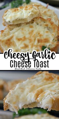 cheesy garlic cheese toast is an easy and delicious appetizer that everyone will love