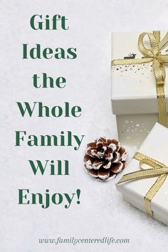 The BEST Family Christmas Gift Ideas Everyone Will Love! (Plus something for every budget!) Family Christmas Gift Ideas, Gifts For Families, Love Plus, Amazing Gifts, Family Christmas Gifts, You Know It, Family Gifts