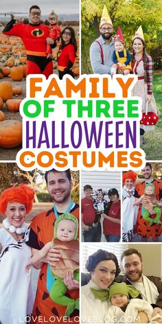 Family of three Halloween costumes for 2023. Pregnant Halloween Costumes Family, Three Halloween Costumes, Family Of Three Halloween Costumes, Diy Family Halloween Costumes, Family Costumes For 3, Disney Family Costumes, Unique Toddler Halloween Costumes, Family Themed Halloween Costumes