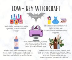 Low Effort Witchcraft, Key Meaning In Witchcraft, Spoonie Witch, Witchy Beauty, Witchy Notes, Witch Guide, Crystal Knowledge, Spiritual Witch