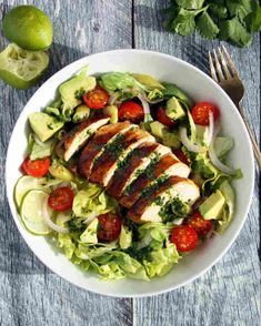 Keto Cilantro Lime Chicken Salad Recipe Keto Chicken Salad, Cilantro Lime Dressing, Cilantro Lime Chicken, Salad Recipes Video, Keto Diet Food List, Salad Recipes For Dinner, Diet Food List, Lime Chicken, Cilantro Lime