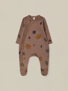 Fall In Love Suit Casual Cotton Footie For Sleep, Casual Cotton Footie For Bedtime, Playful Cotton Footie For Loungewear, Playful Onesie For Fall Loungewear, Comfortable Long Sleeve Cotton Onesie, Fall Onesie For Playwear, Super Soft Sleepwear For Fall, Super Soft Fall Sleepwear, Cotton Onesie For Playtime In Fall