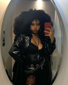 Afro Goth, Afro Punk Fashion, Black Goth, Afro Punk, Goth Aesthetic, Estilo Punk, Style Punk, Gothic Outfits, Goth Outfits