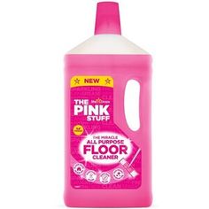 the pink stuff is being used to make floor cleaners for kids and grown children