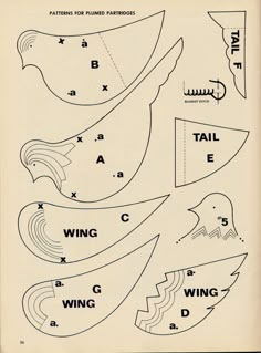 an old book with different shapes and sizes