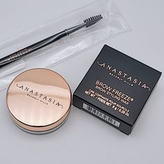 Brand New, With Box ! Both Items Are Totally New Full Size 8g/0.28oz Brow Freeze Brow Styling Wax Brow Freeze Dual Ended Brow Styling Wax Applicator. Anastasia Beverly Hills Brow Freeze Anastasia, Anastasia Brow Freeze, Makeup Capsule, Anastasia Brow Gel, Anastasia Clear Brow Gel, Brow Freeze, Anastasia Beverly Hills Dipbrow, Brow Styling, Anastasia Beverly Hills Brow