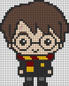 a pixellated image of harry potter from harry potter