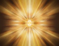 an orange and yellow burst of light in the middle of a dark background with white lines