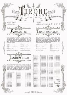 Romantic/ Traditionalist  and Tandem Read for Theone of Glass Throne Of Glass Romantic Reading Order, Tog Reading Guide, Tandem Read Sjm, Throne Of Glass Romance, Sarah J Maas Tandem Reading, How To Read Throne Of Glass Series, Throne Of Glass Book Order, Throne Of Glass Series Order, A Throne Of Glass Series