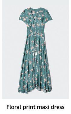 Floral Print Maxi Dress Print Maxi Dresses, Beach Party Dress, Boho Floral Maxi Dress, Dresses Boho, Healthy Mom, Amazon Uk, Floral Print Maxi Dress, Floral Print Maxi