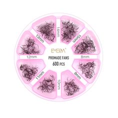 PRICES MAY VARY. HIGHEST QUALITY: Our pre made lash fans are made from the highest quality PBT synthetic silk and all handmade one by one by expert lash professionals.This results in a high quality, fluffy, featherlight lash with a Soft and deep matte black effect. COST EFFECTIVENESS：EMEDA pro-made fans have 600 fans (±2%) in one tray, which is 5 times than normal lash trays, only 3.5 cents per fans. Our 9-16mm lashes are mixed 8 length in one tray, so lash artists don’t need to prepare single l Lash Storage, Lash Fans, Lash Trays, 5 Cents, For Lash, Volume Lashes, Lash Artist, Makeup Tools Brushes, False Eyelashes