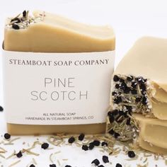 All natural, vegan soap with a blend of pine scotch, pine, cypress, and cedarwood essential oils to create a fresh forest smell. This mix has a woody, evergreen scent that will take your mind through a walk in the woods. No Exfoliation Conditioner Bar Recipe, Diy Side Hustle, Cedarwood Soap, Soap Branding, Photoshoot Mood Board, Unique Soap, Inspo Pictures, Handmade Natural Soaps, Cedarwood Essential Oil