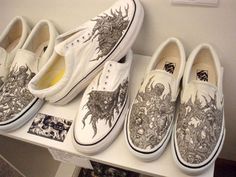 Customized Vans, Customised Vans, Wedding Sneaker, Wedding Shoe, Sneakers