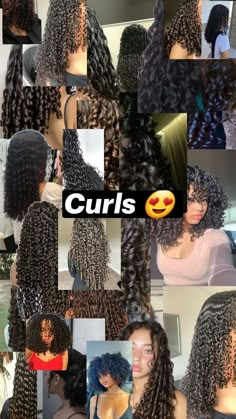 ther are al sorts of curls Curly Hair, Hair