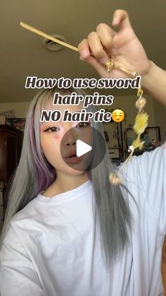 Chinese Inspired Makeup ❀ 欣快日 on Instagram: "Super simple to do and if you make sure to wrap tightly and grab all the hair with the sword it will definitely hold well!❤️
.
Sword pins coming out Sept 15th 12pm PST. Very limited in quantity and colors for the charms can be requested but it will be random🙂‍↕️
.
This tutorial reminds me of when i used to do hair tutorials on Youtube 🥰 if you want to see more videos showing you hairstyles with the hairpins let me know!
🌕
🌕
🌕
#swordhairpin #hairpin #haircharm #chinesestyle #nohairtie #hairtutorial #midautumn #midautumnrelease #chineseculture" Chinese Hairpin Tutorial, Chinese Hairpin Hairstyle, Chinese Hairstyle Tutorial, Hairpin Tutorial, Hairpin Hairstyle, Chinese Hair Pin, Chinese Hairstyles, Chinese Hairpin, Hair Charms