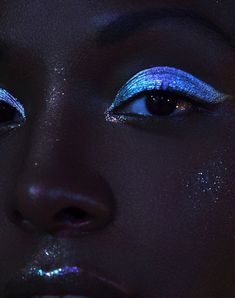 Acotar Makeup, Dawn Richard, Night Court, Blue Eyeshadow, Art Characters, Blue Makeup, Twilight Sparkle