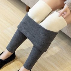 Brand Name: CHRLEISURELength: Ankle-LengthOrigin: CN(Origin)Hip-Style: RegularWaist Type: HIGHSeam: SeamlessSpandex: Spandex(10%-20%)Item Type: leggingsThickness: Thick Winter)Fabric Type: BroadclothGender: WOMENStyle: CasualMaterial: PolyesterMaterial: Blended FabricPattern Type: SolidAge: Ages 18-35 Years Old Flannel Streetwear, Thermo Leggings, Thick Leggings, Thermal Pants, Warm Pants, Thermal Leggings, Hip Style, Warm Leggings, Fleece Leggings