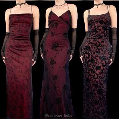 Grunge Hoco Dress, Prom Dress Grunge, 90s Prom Dress Grunge, Vampy Prom Dress, 90s Prom Dresses, Goth Prom Dress, Dress Grunge, 90s Prom Dress, 90s Prom