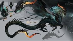 some very pretty looking dragon like creatures