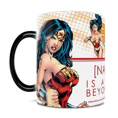 Personalized Wonder Woman DC Comics Justice League Heat-Sensitive Coffee Mug Gag Gifts For 50th Birthday, Black Wonder Woman, Wonder Woman Dc Comics, Dc Comics Collection, Justice League Wonder Woman, Batman Birthday Party, Batman Birthday, Funny Couples, Couple Matching