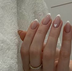 Beige Nails, Casual Nails, Soft Nails, Neutral Nails, Nature Tattoos, Prom Nails, Heart Nails, Fire Nails, Dream Nails