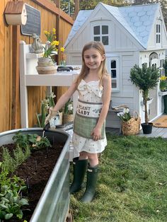 Spring Gardening with JOANN - Slate Garden, Outdoor Space Ideas, Shed Signs, Spring Gardening, Beautiful Cottages, Home Gardens, Beautiful Weather, Plant Basket, Pose For The Camera