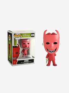 the funky little devil pop vinyl figure is in its box and it's ready to be