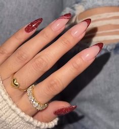 Winter Nail Colors, Christmas Nails 2023, 2023 Nail, Nail Designs Pictures, Nail Colors Winter, Basic Nails, Nails For Kids