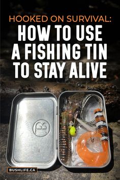 Survival Fishing Tin Cotents Outdoor Blog, Fisherman Boat, Fishing Gadgets, Survival Fishing, Accessories List, Fly Fishing Tips, Fishing For Beginners, Fly Fishing Gear