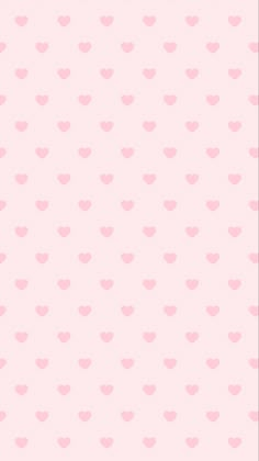 a pink background with hearts on it