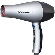 The Pro TT dryer features ceramic and tourmaline that produce infrared heat, ensuring protection against damage and faster drying. In addition, its very light and powerful motor releases negative ions that eliminate frizz and seal the cuticle. FEATURES 1875 Watts Ceramic and tourmaline Light motor 2 speed settings and 3 heat settings Cold air button Removable air filter Nozzle and diffuser included Hanging ring/cord protector 1 YEAR WARRANTY Cnd Colours, Wella Illumina, Plexiglass Panels, Brazilian Bond Builder, Colour Touch Wella, Velcro Rollers, Cord Protector, Wella Color Charm, Hot Rollers Hair