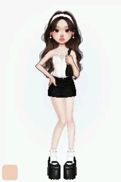 Everskies Art Style, Preppy Everskies, Cute Everskies Outfits, Everskies Outfits Casual, Fashion Gal Everskies, Coquette Outfit Ideas Aesthetic, Everskies Outfits Id Code, Everskies Outfits Kpop, Kpop Outfits Inspiration