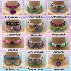 Adjustable Multicolor Rave Choker, Pride Accessories Diy, Outfits For Pride, Cute Pride Outfits, Pride Choker, Kandi Choker, Pride Crafts, Pride Outfit Ideas, Pride Ideas