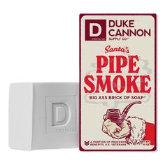 Big Ass Brick Of Soap - Pipe Smoke - HLDY BIG ASS BRICK OF SOAP PIPE SMOKEBenefitsAt 10 oz., it's 3x the size of common bar soapsTriple milled for superior qualityA portion of proceeds benefits U.S. veterans - Big Ass Brick Of Soap - Pipe Smoke Amber Scent, Duke Cannon, Holiday Soap, Patent Leather Boots, The North Pole, Festive Treats, Great Gifts For Men, Body Soap, North Pole